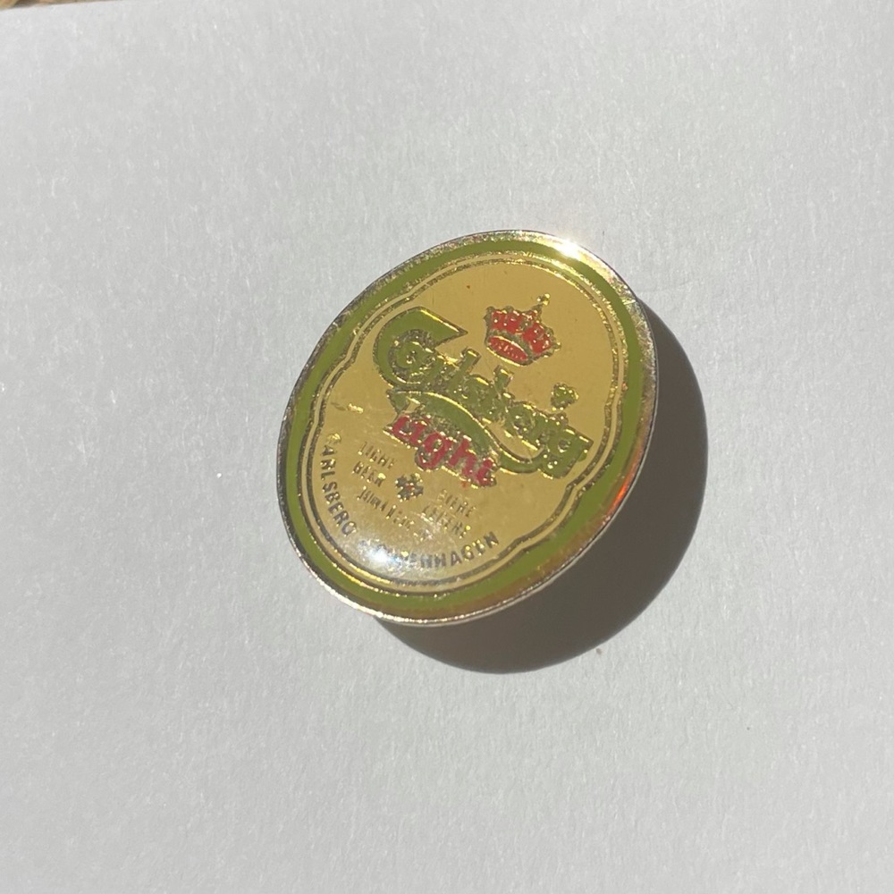 Vintage Carlsberg Beer Pin